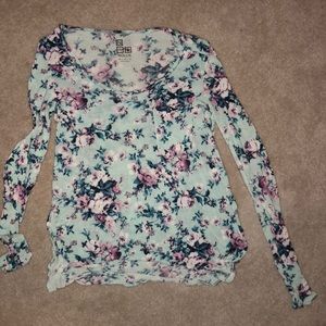 Flower long sleeve pacsun shirt